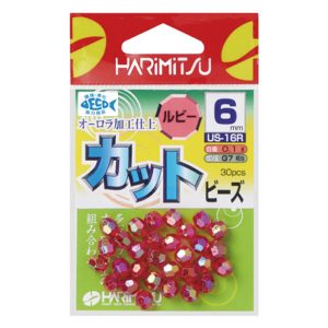カットビーズ ルビー | 釣り具｜仕掛け｜釣り針の（株）ハリミツ