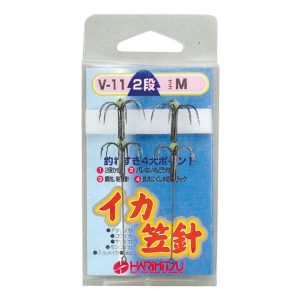 イカ笠針 2段 | 釣り具｜仕掛け｜釣り針の（株）ハリミツ 950円